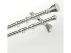 Gardinia Gardinenstangen^Gardinenringe Chicago für Ø 20 mm 10-er Pack