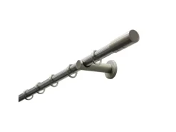 Gardinia Gardinenstangen-Set Zylinder Ø 20 mm optik 200 cm