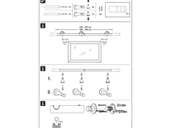 Gardinia Gardinenstangen-Set Elba 1-Lauf Ø 16/19 mm