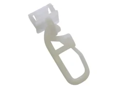 Gardinia Vorhänge|Gardinenschienen^Klickgleiter Weiß 50-er Pack