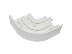 Gardinia Vorhänge|Gardinenschienen^Rundbogen P2Ü Weiß 13,5 cm x 13,5 cm 2-er Pack