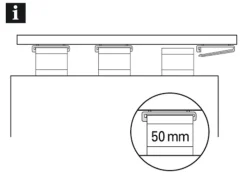 Gardinia Vorhänge|Gardinen^Schlaufengleiter Weiß 10-er Pack