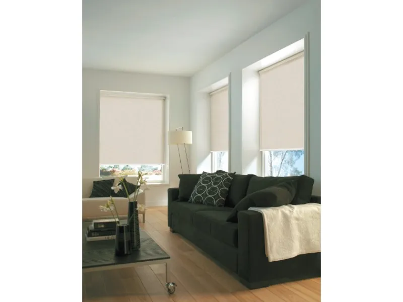 Gardinia Raffrollos^Seitenzug-Rollo Dekor Silvalin 122 cm x 180 cm Natur