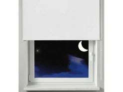 Gardinia Raffrollos^Seitenzug-Rollo Thermo 142 cm x 180 cm Weiß