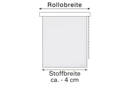 Gardinia Rollos|Raffrollos^Seitenzug-Rollo Uni Trend 102 cm x 180 cm