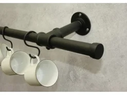 Gardinia Vorhänge|Gardinen^Träger Industrial Home für Gardinenstange Ø 25 mm 10 cm