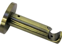 Gardinia Träger Memphis offen Messing-Antik 7,5 cm