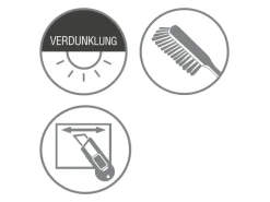 Gardinia Verdunkelungsrollo Blackout 162 cm x 180 cm