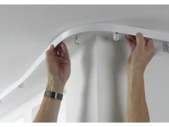 Gardinia Gardinenschienen^Vorhangschiene Flexline Kunststoff 350 cm