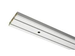 Gardinia Gardinenschienen^Vorhangschiene 2-läufig GE2 Weiß 120 cm