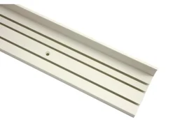 Gardinia Vorhangschiene P2Ü Weiß 210 cm