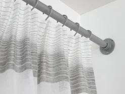 Gardinia Seilspanngarnituren|Gardinenstangen^Wandlager Industrial Home Ø 25 mm Silber