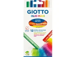 Stifte^Giotto Öl-Pastellkreiden 12 Farben