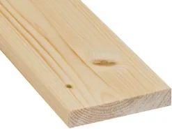 Glattkantbrett Fichte/Tanne gehobelt gefast 18 mm x 95 mm x 2100 mm