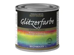Rust Oleum Bastelzubehör|Kreativfarben^Glitzerfarbe Regenbogen 125ml