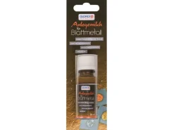 Künstlerzubehör|Bastelkleber^Glorex Anlegemilch für Blattmetall 20 ml