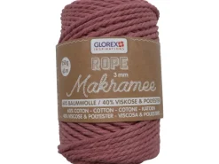 Künstlerzubehör^Glorex Makramee Rope 3 mm 250 g Gedreht
