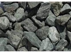 Scherf Zimmerbrunnen^Grünschiefersplitt Glitzer-Grün 25 - 50 mm 1000 kg Big-Bag