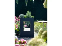 Dobar Großer Design-Gartenbrunnen mit Pflanzen-Option 54,5 cm x 19 cm x 76 cm
