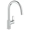 Grohe QuickFix Einhebel-Spültischarmatur Start Loop Chrom mit Brause