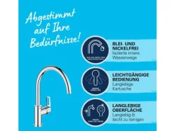 Grohe Vasen^QuickFix Einhebel-Spültischarmatur Start Loop Chrom