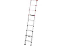 Hailo Leitern^Alu-Teleskopleiter T100 FlexLine 265 cm x 46 cm x 100 cm Aluminium
