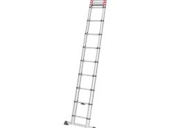 Hailo Leitern^Sicherheits-Teleskopleiter FlexLine 380 Aluminium 13-stufig bis 150 kg