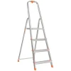 Leitern^Haushaltsleiter 4-stufig Aluminium