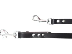 Heim Hunde-Vorführleine Softleder Breite 20 mm Länge 240 cm Braun