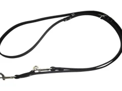 Heim Hunde-Vorführleine Softleder Breite 20 mm Länge 240 cm Braun