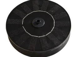 Heissner Vogeltränken^Solar-Teichpumpen-Set Schwimmende Solar-Insel