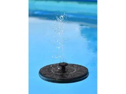 Heissner Vogeltränken^Solar-Teichpumpen-Set Schwimmende Solar-Insel