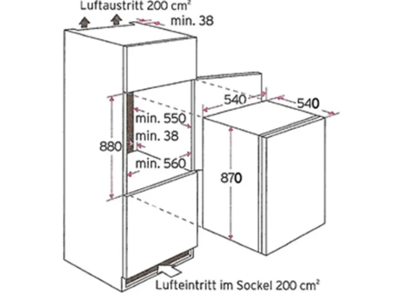 Held Möbel Schweberegale^Küchenzeile Mailand 330 cm -Weiß Matt mit E-Geräten