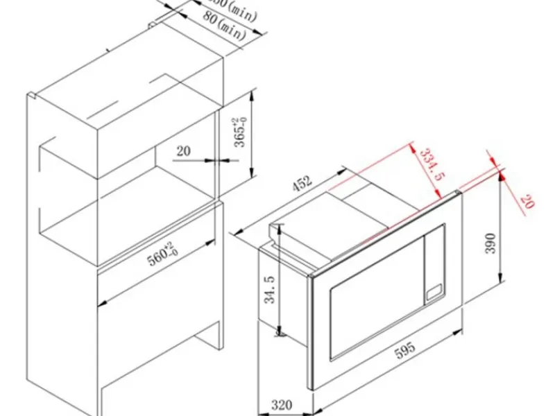 Held Möbel Schweberegale^Küchenzeile Mailand 330 cm -Weiß Matt mit E-Geräten