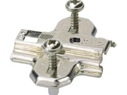 Hettich Schränke^Kreuzmontageplatte für Ø 35 mm Topfscharniere 2 Stück