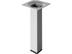 Hettich Tischbein 25 mm x 25 mm x 150 mm Aluminium-Optik