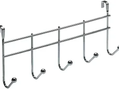 Hettich Garderoben^Türgarderobe mit 5 Haken verchromt