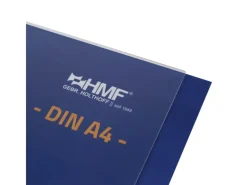 Vitrinen^HMF 46916 Acryl Spendenbox Blatteinschub 22 x 15 x 15 cm DIN A4 Transparent