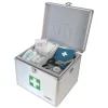 Aufbewahrung^HMF 14702-09 Alu Medizinkoffer Erste Hilfe Koffer Tragegriff 30 x 25 x 25 cm