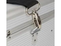 Aufbewahrung^HMF 14702-09 Alu Medizinkoffer Erste Hilfe Koffer Tragegriff 30 x 25 x 25 cm