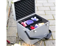 Aufbewahrung^HMF 14802-02 Putzbox Alu Aufbewahrungsbox Universalkoffer 41 x 33 x 36 cm