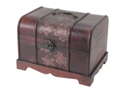 HMF 6411-130 Schatztruhe Holz 30 x 23 x 21 cm Klein Japan