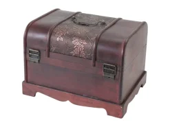 HMF 6411-130 Schatztruhe Holz 30 x 23 x 21 cm Klein Japan