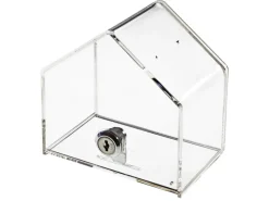 HMF 46911 Spendenbox Aktionsbox Spendenhaus Acryl 138 x 125 x 90 cm