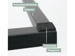 holz4home Tische^Beistelltisch Eiche Sonoma MDF