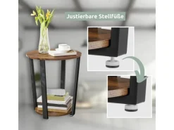 holz4home Tische^Beistelltisch Lorie Rund