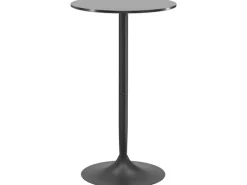 HOMCOM Hocker^Bartisch Runder Tresentisch