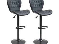 HOMCOM Hocker^2er-Set Barstuhl Barhocker Bistrohocker
