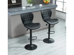 HOMCOM Hocker^2er-Set Barstuhl Barhocker Bistrohocker