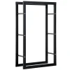 HOMCOM Kaminholzregal 60 x 25 x 100 cm für Innen und Außen
